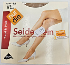 nur die, Seidenfein Gr. 40/44 amber 15 den