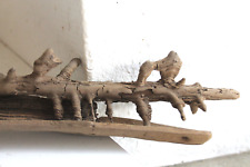 Schwemmholz Treibholz   Skulptur - mega schön-  L 37 cm Zapfen