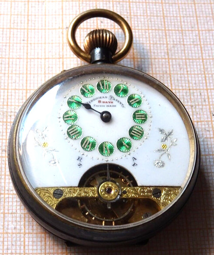 Antike tage taschenuhr - antike,