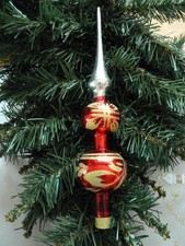 Christbaumspitze Baumspitze Weihnachtsbaumspitze Spitze Christbaumschmuck alt