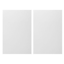 2 Pcs Metallschilder Rohlinge