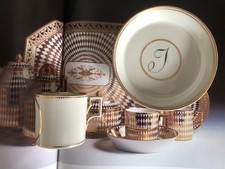 Kaiserliche Porzellanmanufaktur Wien Tasse Buchstaben