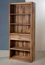 Regal Massivholz 90cm Schrank Bücherregal Sheesham massiv Holz NEU OVP!!!!