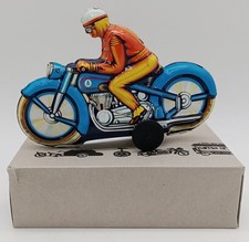 Blechspielzeug Motorrad mit Friktionsantrieb, Nachbau