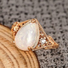Damen Ring Gold Vergoldet