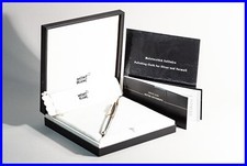925 Sterling Silber Solitaire Montblanc MEISTERSTÜCK Füller 1446 F 18K Gold FULL