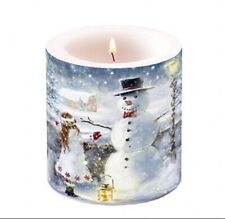 Motiv-Kerze"Embrase"Mädchen