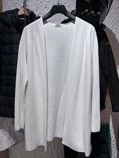 DRYKORN Cardigan Strickjacke M 38  Weiß BW/Kaschmir