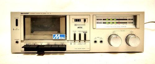 Sharp cassette tape deck - sharp,