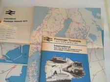 Passenger Timetable 1 June 1975 to 29 May 1976: International: Inter-City, Seali