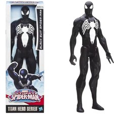 Spiderman Action Figur Spielzeug Hasbro Marvel Schwarz 30 cm Super Helden