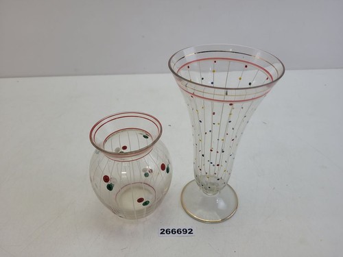 Vase glas streifen - vase,