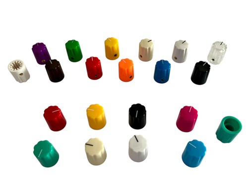 Drehknopf pvc 6mm für t18 - 6mm,
