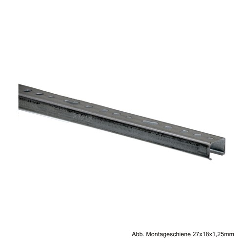 Montageschiene verzinkt - montageschiene,,