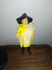 Alte Celluloid Puppe Fischer