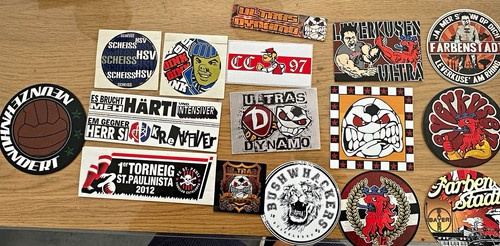 Fußball ultras aufkleber - ultras,