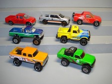 Matchbox Modelautokonvolut 7 Stück "Pick-Up", Chevy, Isuzu, Ford F-150, Dodge