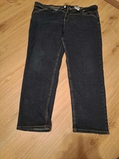 Canda Premium Damen Jeans, Blau, Gr. 50