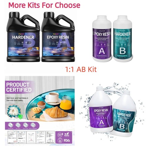 Epoxy resin kit bulk - 1:1,