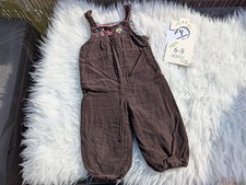 Topomini Cord Latzhose braun