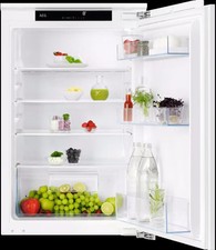 AEG OSK5O88EF Einbaukühlschrank ohne Gefrierfach, Nischenhöhe 88 cm, 137 L, Fest