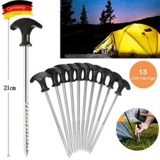 13x Zelt Heringe Stahl
