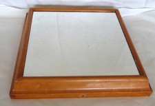 Auflösung: Nachlass-Sehr schöner älterer Holz-Wandspiegel-H.ca.35cm-.Ansehen