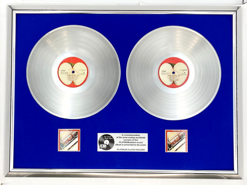 Platin goldene schallplatte - platin/goldene,