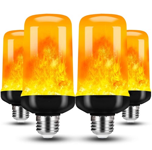 E27 led flackerlicht - e27, 2/4tlg