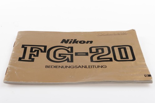 Nikon 20 - nikon, fg-20