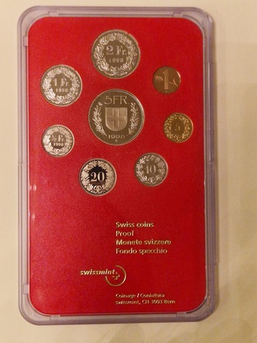 Kms schweiz 1998 1 rappen - pp,