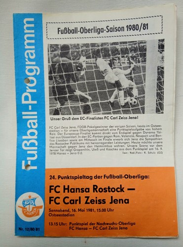 Orig programm hansa - programm, fc