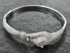 Schöner armreif versilbert - ,
