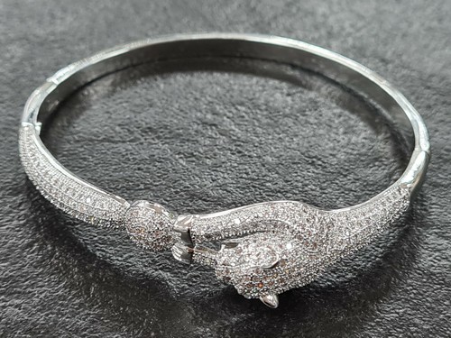 Schöner armreif versilbert - ,