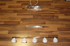 Leuchte Hängelampe 5 Fach für Esszimmer neupreis 200 € mit Leuchtmitel und ..