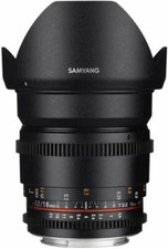 Samyang 16mm T2.2 ED AS UMC CS VDSLR II Canon EF
