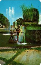 CPM AK Detalle de Fuente de