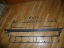 Metall Küchenregal Regal zum Aufklappen SHABBY STYLE NEU