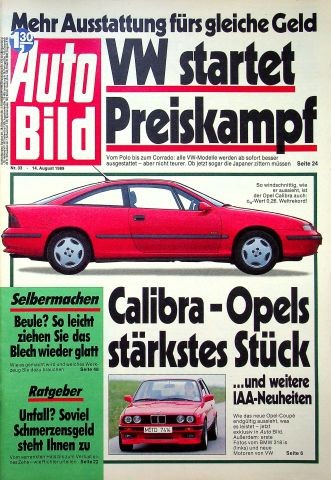 Auto bild 1989 bmw - auto,