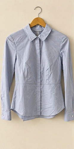 Besondere bluse graublau mit - besondere,