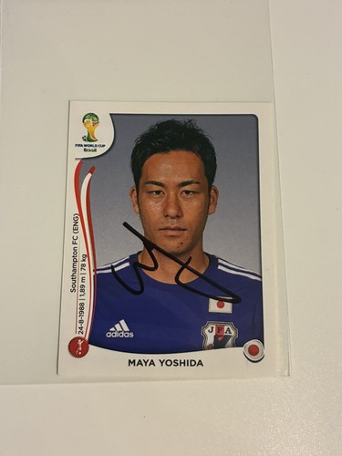 Maya yoshida autogramm panini - yoshida,