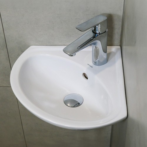 Eckwaschbecken 36x36 weiß - eckwaschbecken, cm