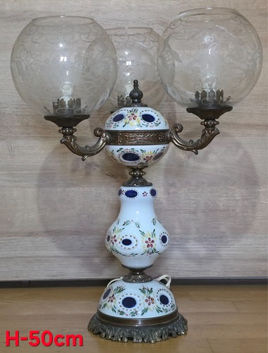 Vintage tischlampe böhmen - tischlampe,