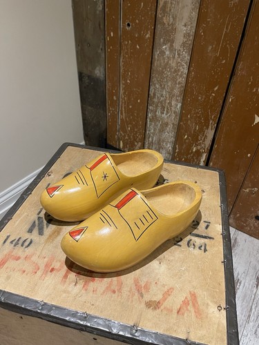Vintage holz clogs - vintage,