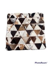 RINDSLEDER KISSENBEZUG TEPPICH