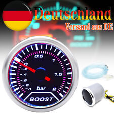 Ø52mm Ladedruck Messer Anzeige Zusatz Instrumente Turbo Boost Gauge LED Digital！