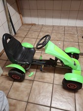 Go Kart, grün, Sitz kann verstellt werden, Vorder- und Rückwärtsgang