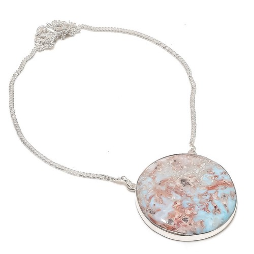 Karibischer larimar runde form - larimar,
