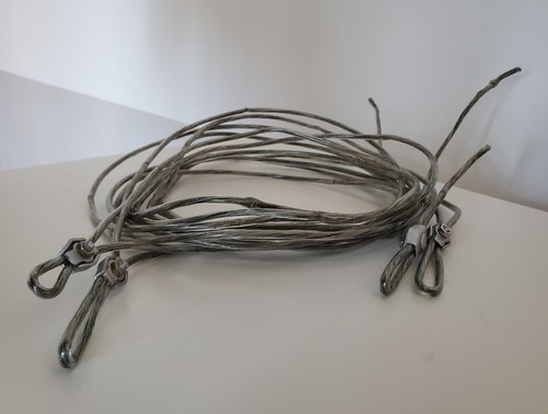 Meter kabel seil - 2x, 3,30