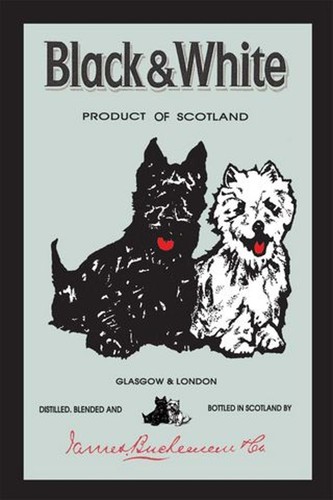 Black white spiegel - &, scotch